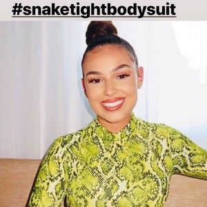 Snaketight Body Suit color: yellow